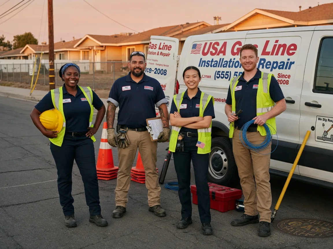 Gas Line Installation company in Markleton, PA